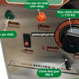 Máy dập cốc bán tự động Willy (Verly) WY 680